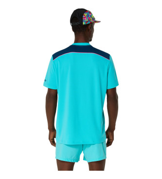 Asics T-shirt do campo de padel azul