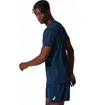 Asics T-shirt Core à manches courtes bleu marine