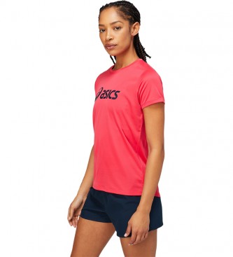 Asics T-shirt rose à manches courtes Core Top