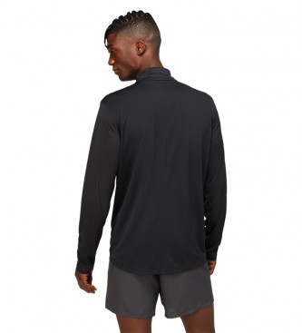 Asics Core Long Sleeve Zipper 1/2 Zip T-Shirt black
