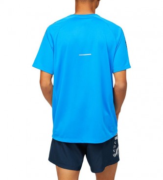 Asics Ícone manga curta T-Shirt azul