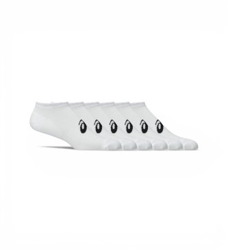 Asics Pack 6 Calcetines Low Cut hvid