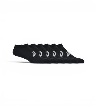 Asics Pack 6 Calcetines Low Cut negro