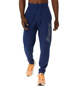 Asics Logo broek blauw