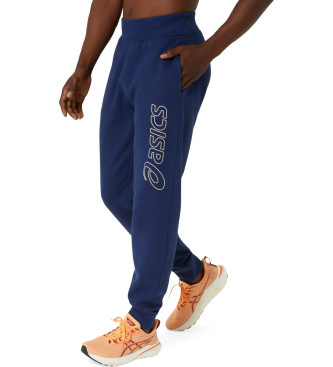 Asics Logo broek blauw