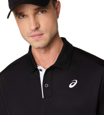 Asics Polo da campo nera
