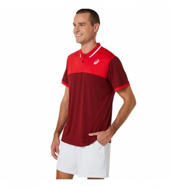 Asics Polo Court red