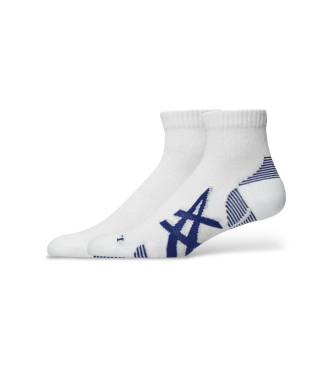 Asics Set di 2 paia di calzini Cuchioned Run Quarter, bianchi