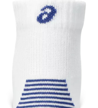 Asics Set di 2 paia di calzini Cuchioned Run Quarter, bianchi