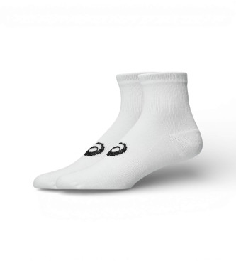 Asics Lot de 3 paires de chaussettes blanches