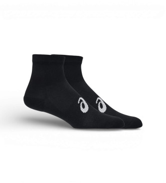 Asics Lot de 3 paires de chaussettes noires