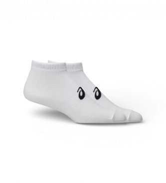 Asics Lot de 3 paires de chaussettes de cheville blanches