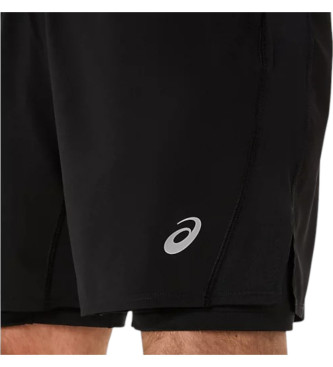 Asics Short Core 2in1 7in black