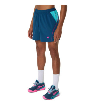 Asics Short Padel court 7 azul