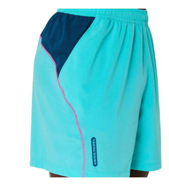 Asics Short Padel court 7 turquesa