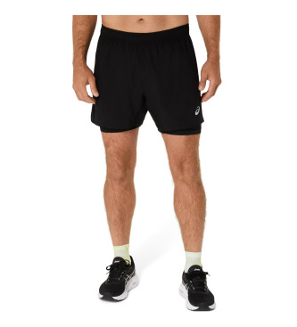Asics Shorts Core 2in1 5In black