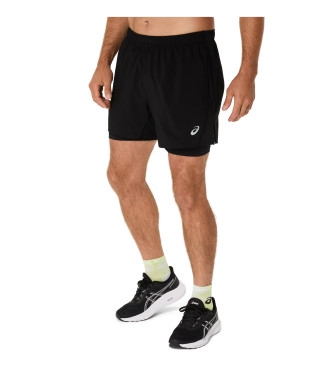 Asics Shorts Core 2in1 5In black