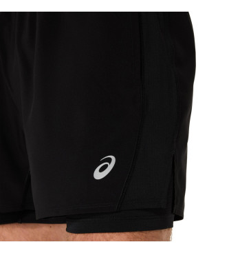 Asics Shorts Core 2in1 5In black