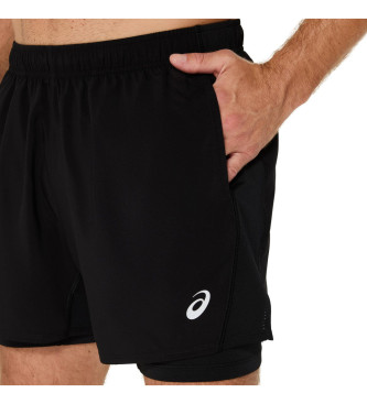 Asics Shorts Core 2in1 5In black
