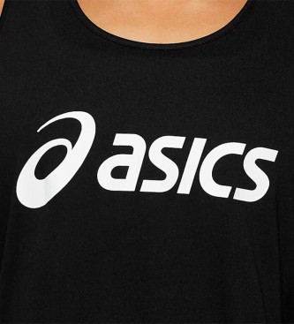 Asics T-shirt Tank Silver noir