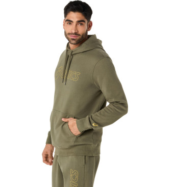 Asics Mikina z logotipom Oth green