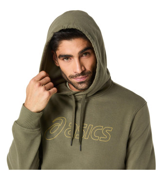 Asics Mikina z logotipom Oth green