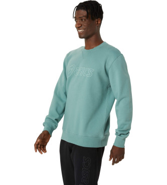 Asics Sweatshirt Marca blau