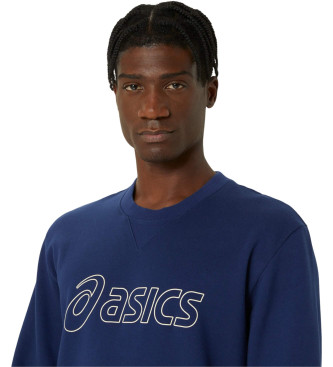 Asics Sudadera Marca azul