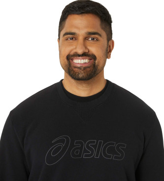 Asics Sudadera Marca negro