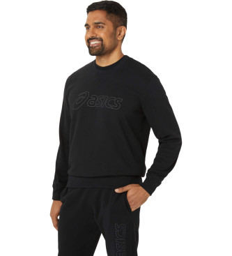 Asics Sweatshirt Marca schwarz