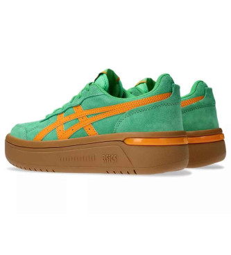 Asics Japan S St green leather shoes