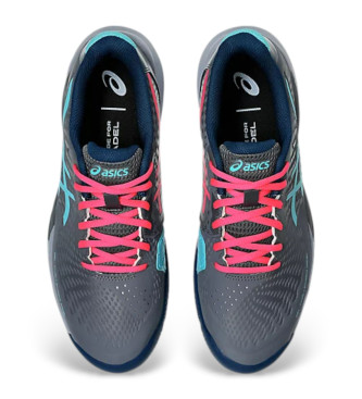 Asics Scarpe da padel Gel-challenger 14 grigie, blu