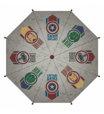 Cerd Group Avengers Paraplu grijs -48 cm