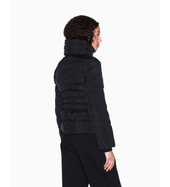 A|X Armani Exchange Black quilted coat