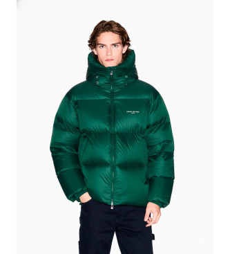 A|X Armani Exchange Casaco com capuz verde com capuz