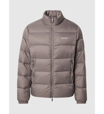 A|X Armani Exchange Abrigo plumfero Down gris