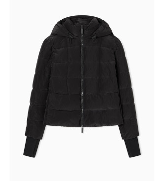 A|X Armani Exchange Czarna kurtka puchowa