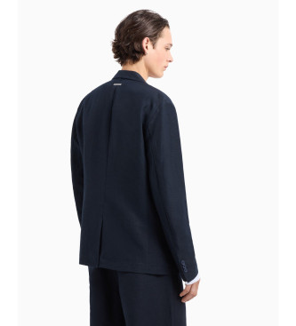 A|X Armani Exchange Americana Sencilla marino