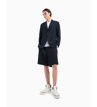 A|X Armani Exchange Americana Sencilla marino