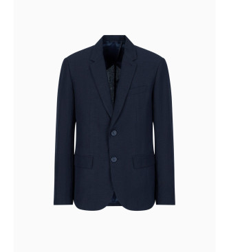 A|X Armani Exchange Americana Sencilla marino