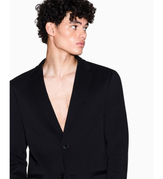 A|X Armani Exchange Jakna z dvema gumboma črna