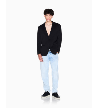 A|X Armani Exchange Jakna z dvema gumboma črna