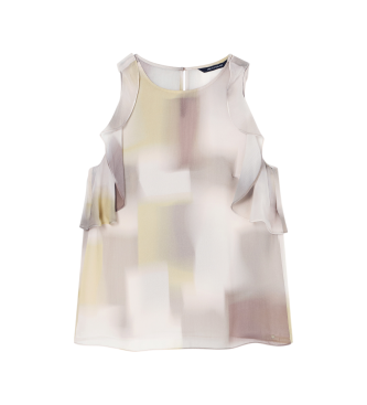A|X Armani Exchange Mehrfarbige flie�ende Bluse