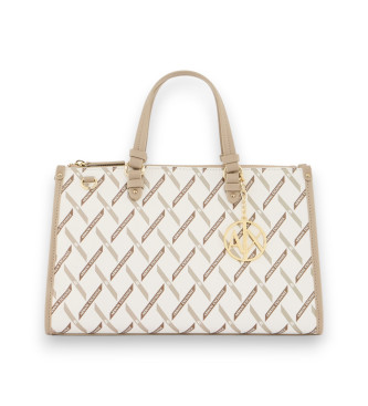 A|X Armani Exchange Bolso Bauletto beige