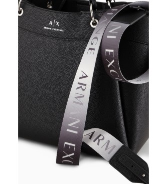 A|X Armani Exchange Bolso Degradado negro