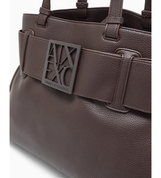 A|X Armani Exchange Saco diário castanho