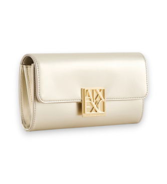 A|X Armani Exchange Gouden Portemonnee Tas