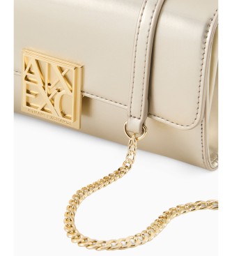 A|X Armani Exchange Gouden Portemonnee Tas