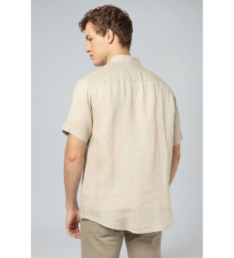 A|X Armani Exchange Chemise d�contract�e beige