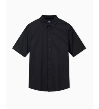 A|X Armani Exchange Jacquard shirt black